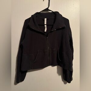 Lululemon Textured Black Jacket